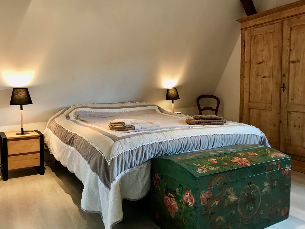 Chambre à coucher - Gîte à Turckheim